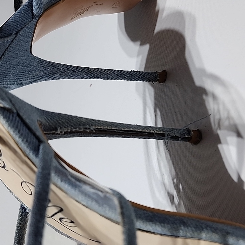 Denim heels - Picture 2 of 4